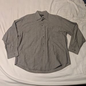 Yves Saint Laurent Pour Homme Brown Tan Shirt L